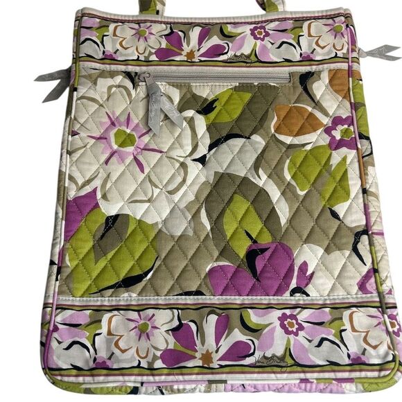 Vera Bradley Women's Laptop Tote Portobello Road Floral Multicolor - Picture 2 of 16